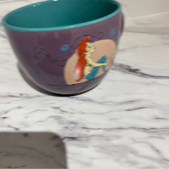 Disney The Little Mermaid Ariel mug wide mouth coffee soup mug 24 OZ - Picture 5 of 11